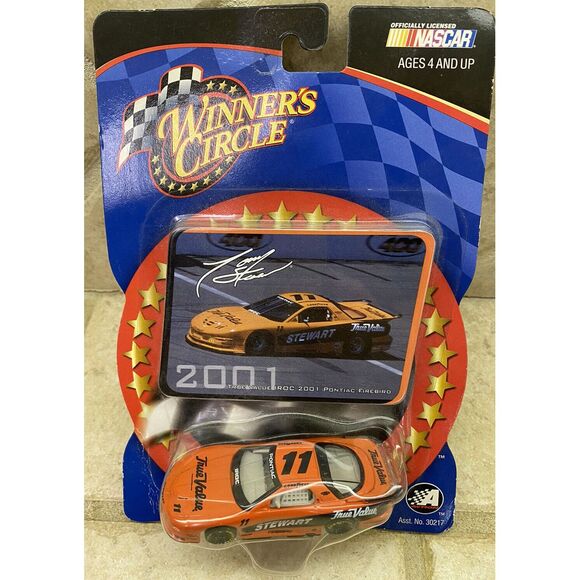 Tony Stewart 2001 Winner's Circle Die Cast Orange Pontiac Firebird NEW IN PACK! - Picture 1 of 3